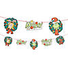 Color Your Own Dr. Seuss&#8482; The Grinch Merry Grinchmas Garland Craft Kit - Makes 12 Image 2