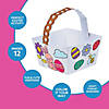 Color Your Own Easter Baskets - 12 Pc. Image 3