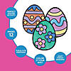Color Your Own Easter Egg Magnets - 12 Pc. Image 3