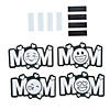 Color Your Own Emoji Mom Magnets - 12 Pc. Image 2