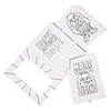 Color Your Own Father&#8217;s Day Sliding Yeti Card Craft Kit - 12 Pc. Image 2