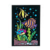 Color Your Own Fish Fuzzy Pictures - 12 Pc. Image 1