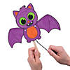 Color Your Own Flapping Halloween Bat Craft Kit - Makes 12 Image 3