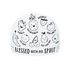 Color Your Own Fruit of the Spirit Crowns - 12 Pc. - Less Than Perfect Image 1