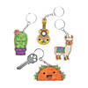 Color Your Own Fun Fiesta Keychains - 12 Pc. Image 1