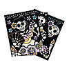 Color Your Own Fuzzy Day of the Dead Posters - 24 Pc. Image 1