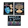 Color Your Own Fuzzy Hanukkah Posters - 24 Pc. Image 1