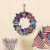 Color Your Own Fuzzy Patriotic Wreaths - 12 Pc. Image 2
