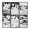 Color Your Own Fuzzy Summer Poster Assortment - 24 Pc. Image 1
