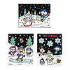 Color Your Own Fuzzy Winter Posters - 24 Pc. Image 1