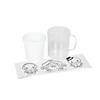 Color Your Own Gingerbread BPA-Free Plastic Mugs - 12 Ct. Image 2