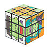 Color Your Own Halloween Mini Puzzle Cubes - 12 Pc. Image 1