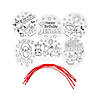 Color Your Own Happy Birthday Jesus Ornaments - 24 Pc. Image 1