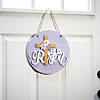 Color Your Own He is Risen Easter Door Sign Image 2