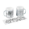 Color Your Own Holiday BPA-Free Plastic Mugs - 12 Ct. Image 2