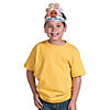 Color Your Own I Thank God Turkey Crowns - 12 Pc. Image 2