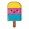 Color Your Own Ice Pop Shapes - 12 Pc. Image 1
