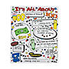 Color Your Own It's All About 100th Day of School Poster Set - 30 Pc. Image 1