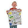 Color Your Own It's All About 100th Day of School Poster Set - 30 Pc. Image 2