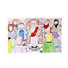 Color Your Own Jesus Appears to His Followers Folded Scenes - 12 Pc. Image 1