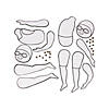 Color Your Own Jointed Swimmers - 12 Pc. Image 2