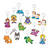 Color Your Own Keychain Assortment - 144 Pc. Image 1