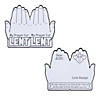 Color Your Own Lent Praying Hands - Makes 12 Image 1