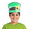 Color Your Own Leprechaun Hat Crowns - 12 Pc. Image 2