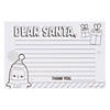 Color Your Own Letter to Santa Postcards - 24 Pc. Image 3