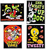 Color Your Own Looney Tunes&#8482; Fuzzy Posters - 24 Pc. Image 1