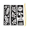 Color Your Own Luau Fuzzy Bookmarks - 12 Pc. Image 2