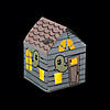 Color Your Own Luminary Halloween Haunted Houses - 12 Pc. Image 2