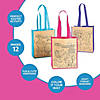 Color Your Own Medium Easter Tote Bags - 12 Pc. Image 3