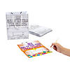 Color Your Own Medium End of Year Treasures Take Home Bags - 12 Pc. Image 1