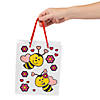 Color Your Own Medium Valentine Love Bug Bags - 12 Pc. Image 2