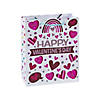 Color Your Own Medium Valentine&#8217;s Day Bags - 12 Pc. Image 1