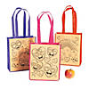 Color Your Own Medium Valentine Tote Bags - 12 Pc. Image 1