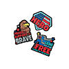 Color Your Own Military Service Fuzzy Magnets - 12 Pc. Image 1