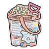 Color Your Own &#8220;My Summer Bucket List&#8221; Posters - 30 Pc. Image 1