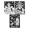 Color Your Own Nativity Fuzzy Posters - 24 Pc. Image 1