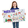Color Your Own North Pole Map Image 2