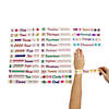 Color Your Own Numbers & Shapes Slap Bracelets - 27 Pc. Image 1