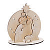 Color Your Own Oh Holy Night Nativity Tabletop Decoration Image 1
