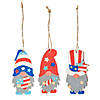 Color Your Own Patriotic Gnome Ornaments &#8211; 12 Pc.  Image 1