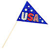 Color Your Own Patriotic Pennant Flags - 24 Pc. Image 2