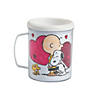 Color Your Own Peanuts<sup>&#174;</sup> Valentine  BPA-Free Plastic Mugs - 12 Ct. Image 1