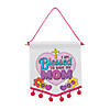 Color Your Own Religious Mother&#8217;s Day Pom-Pom Banners - 12 Pc. Image 1