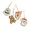Color Your Own Rudolph the Red-Nosed Reindeer&#174; Ornaments - 12 Pc. Image 1
