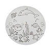 Color Your Own Sea Life Wheels &#8211; Makes 12 Image 1