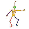 Color Your Own Skeleton Hanging Decorations - 12 Pc. Image 1